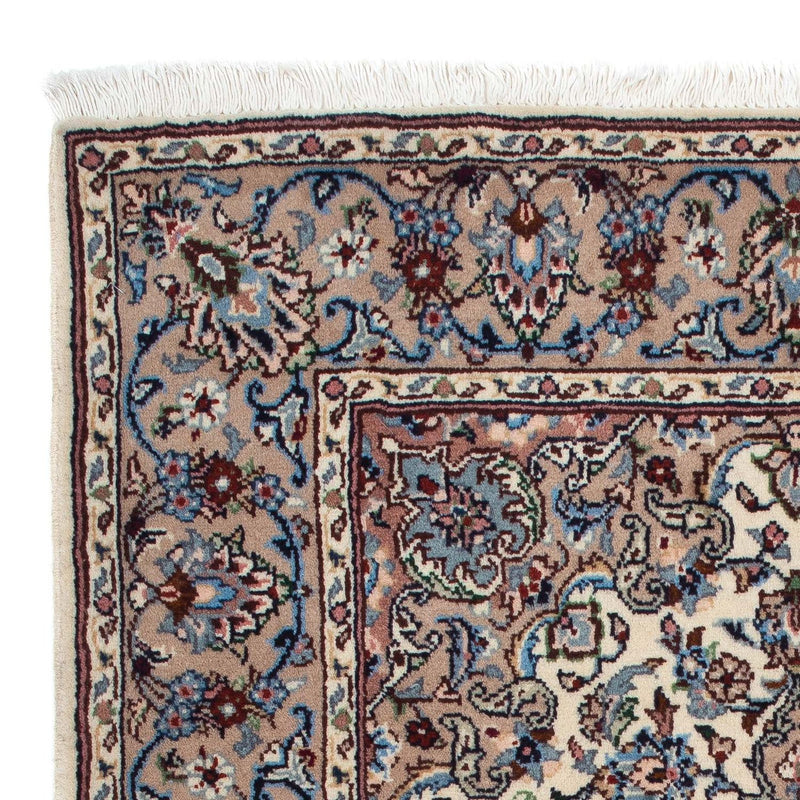 Keshan Teppich 98x153cm - Perserteppich - beige