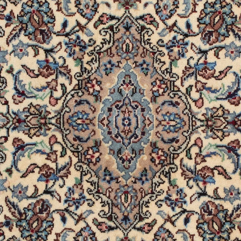 Keshan Teppich 98x147cm - Perserteppich - beige