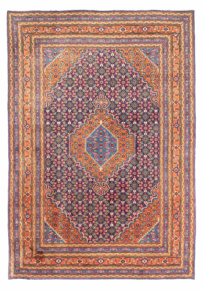 Ardebil Teppich 195x280cm - Perserteppich - blau
