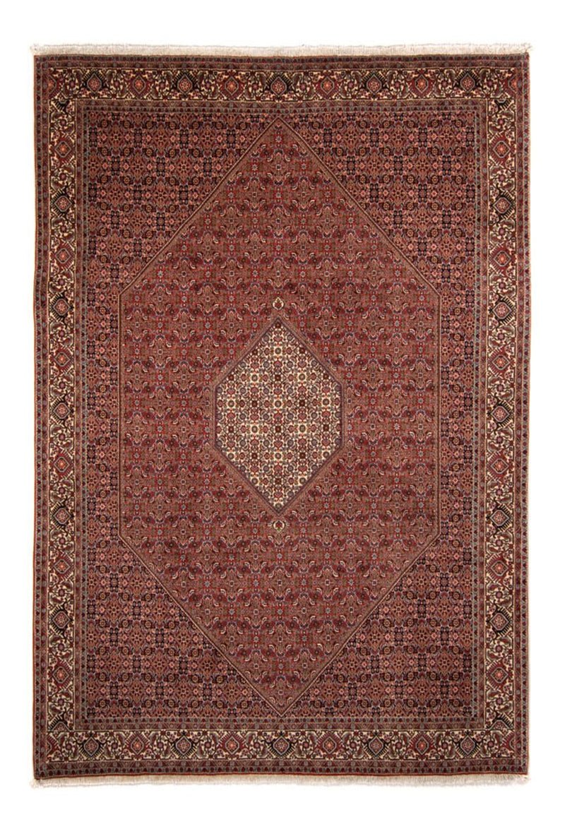 Bidjar Teppich 250x358cm - Perserteppich - dunkelrot