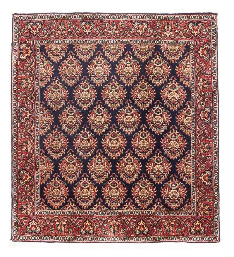 Bidjar Teppich 103x107cm - Perserteppich - dunkelblau