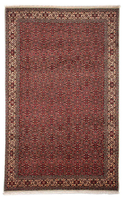 Bidjar Teppich 198x305cm - Perserteppich - dunkelrot