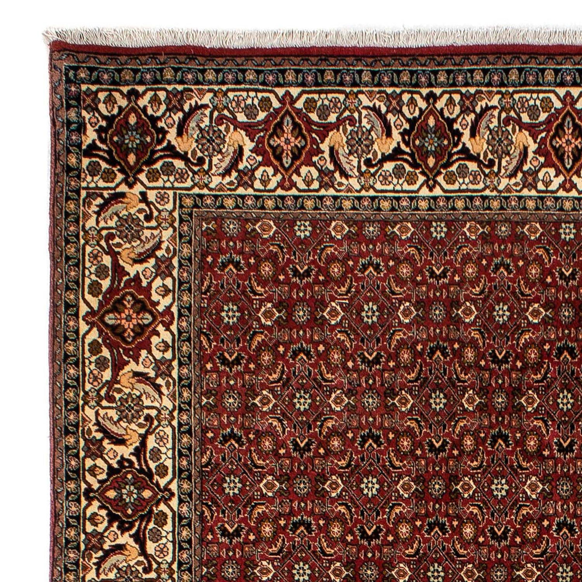 Bidjar Teppich 196x275cm - Perserteppich - dunkelrot
