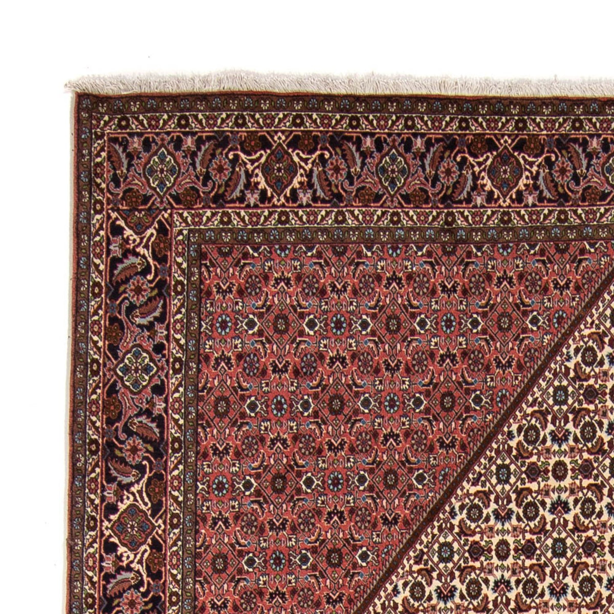 Bidjar Teppich 252x343cm - Perserteppich - dunkelrot