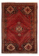 Ghashghai Teppich 205x303cm - Perserteppich - dunkelrot