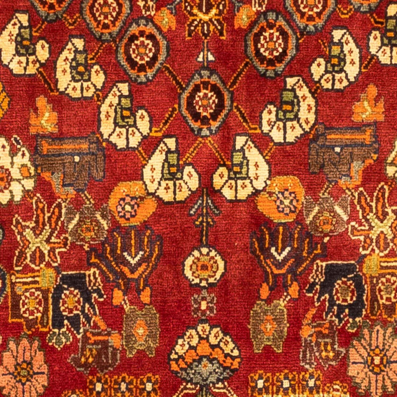 Ghashghai Teppich 169x277cm - Perserteppich - rot