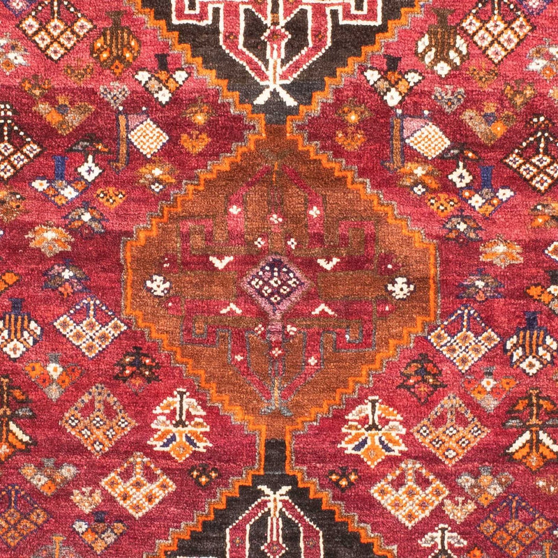 Ghashghai Teppich 109x160cm - Perserteppich - dunkelrot