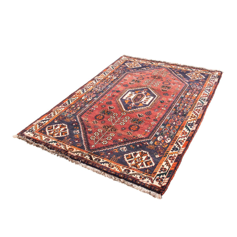 Ghashghai Teppich 107x152cm - Perserteppich - dunkelrot