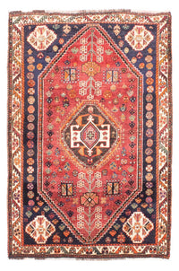 Ghashghai Teppich 106x157cm - Perserteppich - dunkelrot – product image