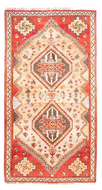 Ghashghai Teppich 82x150cm - Perserteppich - beige