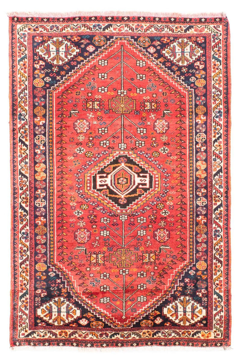 Ghashghai Teppich 107x166cm - Perserteppich - rot