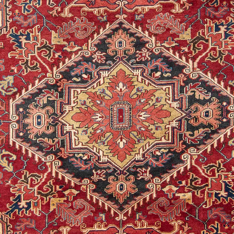 Heriz Teppich 232x328cm - Perserteppich - rot