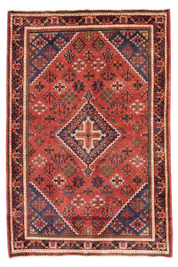 Abadeh Teppich 133x210cm - Perserteppich - rot – product image