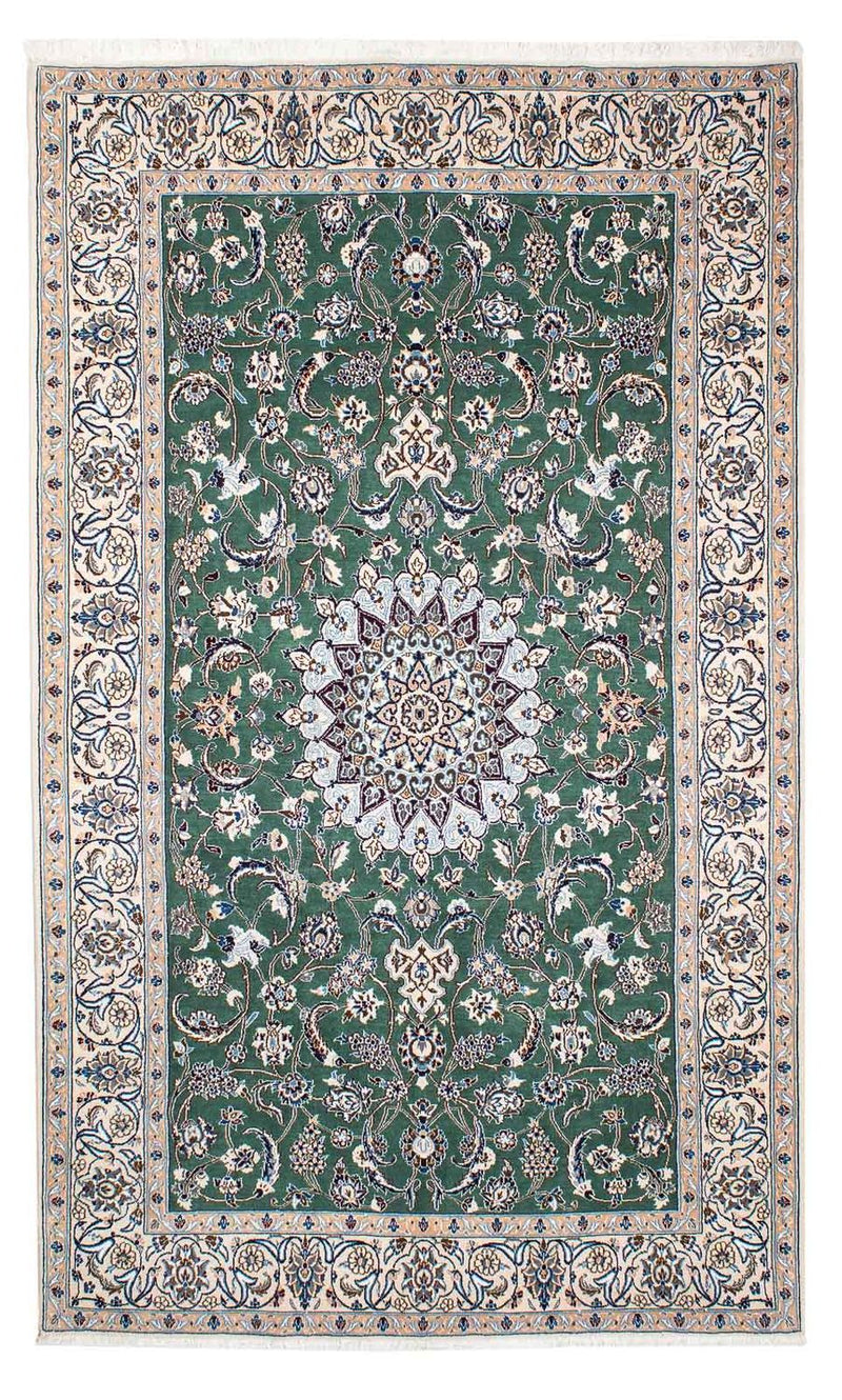 Nain - 9La Teppich 152x254cm - Perserteppich - grün
