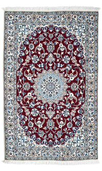 Nain - 9La Teppich 106x178cm - Perserteppich - dunkelrot – product image