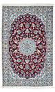 Nain - 9La Teppich 106x178cm - Perserteppich - dunkelrot