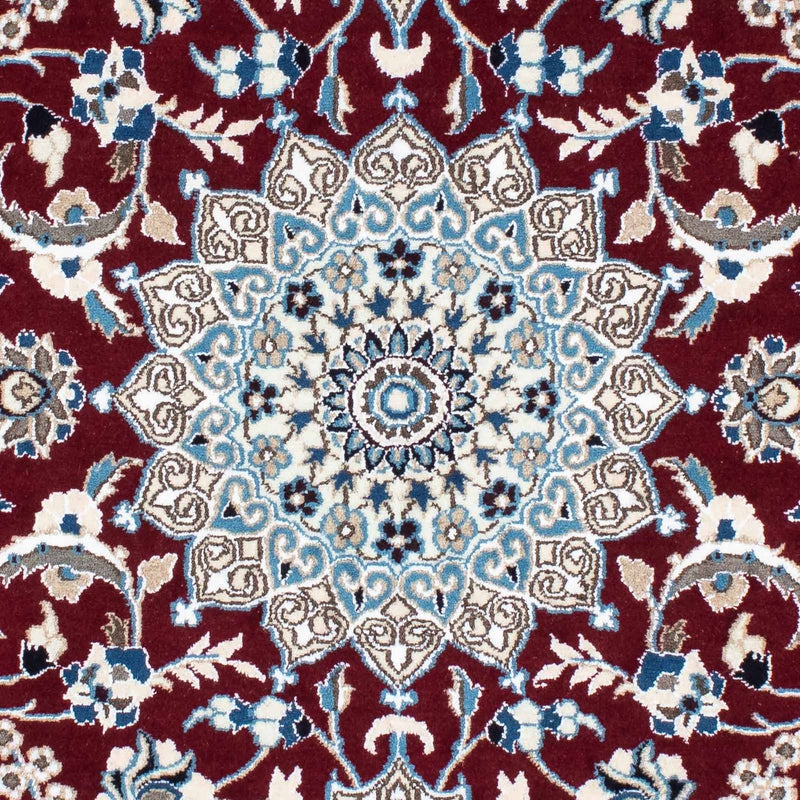 Nain - 9La Teppich 106x178cm - Perserteppich - dunkelrot