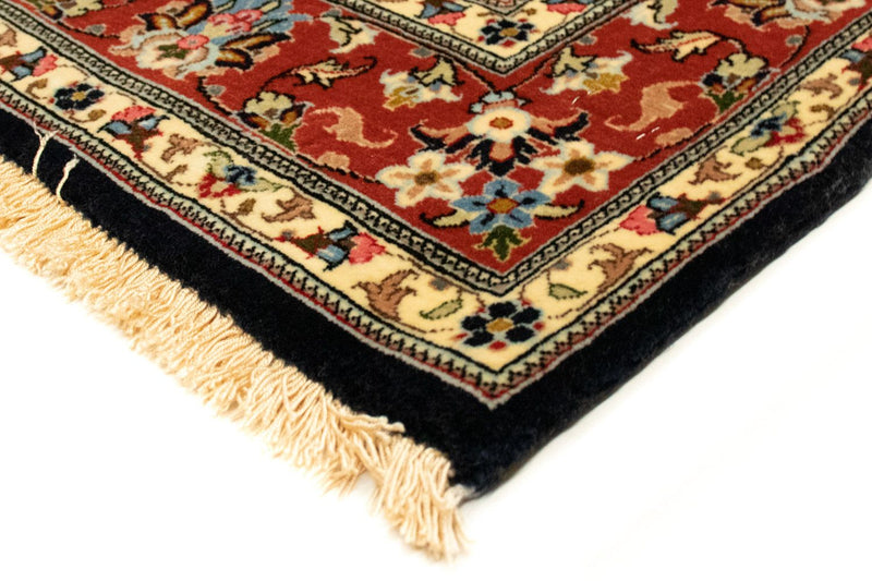 Ghom Teppich 102x149cm - Perserteppich - schwarz