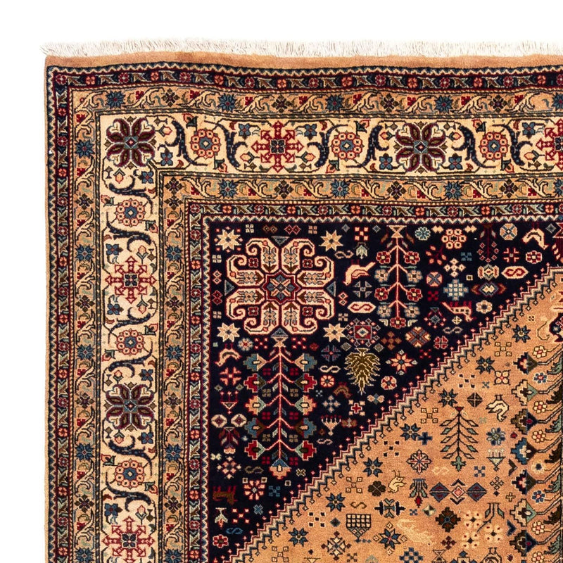 Abadeh Teppich 202x303cm - Perserteppich - braun