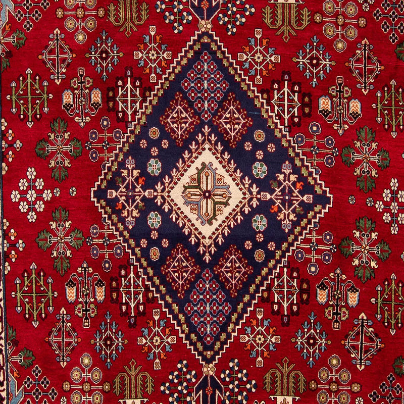 Abadeh Teppich 240x357cm - Perserteppich - dunkelrot