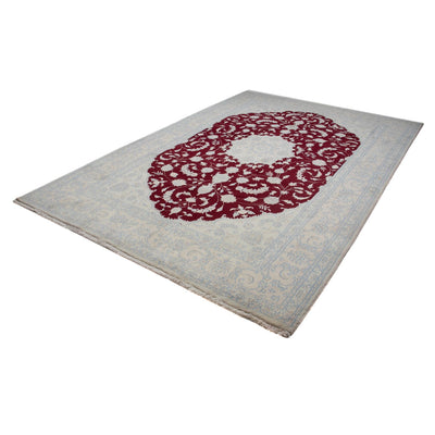 Nain Teppich 200x301cm - Perserteppich - dunkelrot