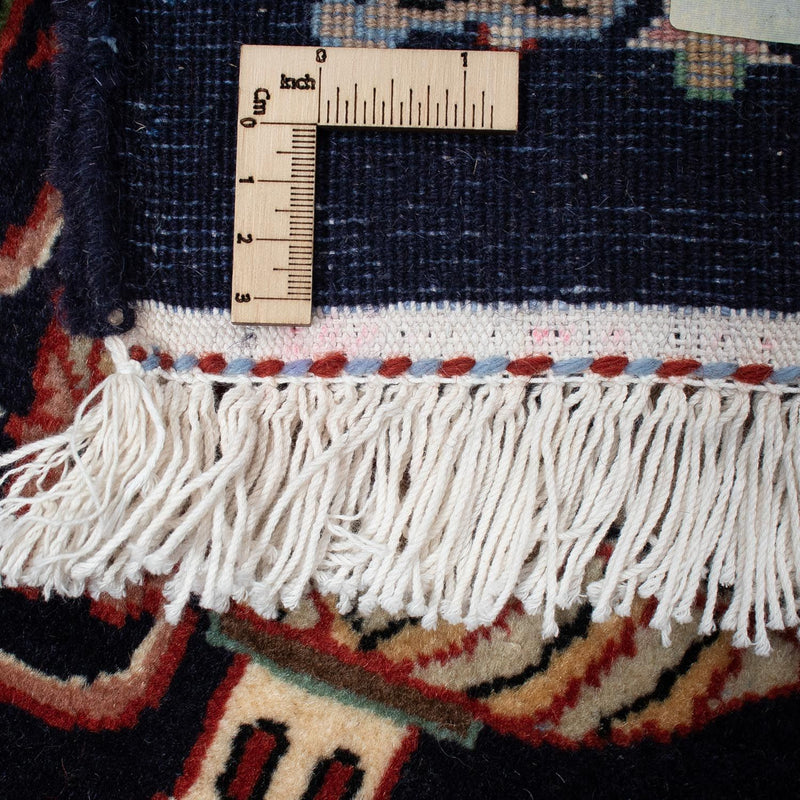 Kaschmar Teppich 200x298cm - Perserteppich - schwarz