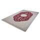 Nain Teppich 200x308cm - Perserteppich - dunkelrot