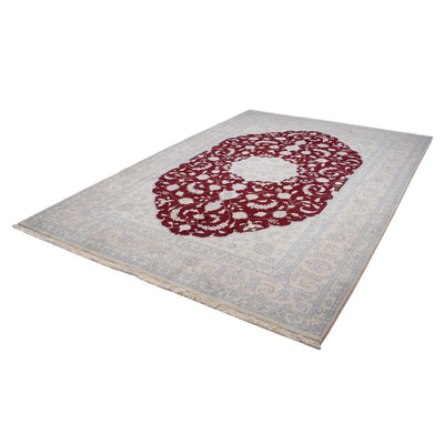 Nain Teppich 203x294cm - Perserteppich - dunkelrot