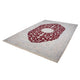 Nain Teppich 203x294cm - Perserteppich - dunkelrot