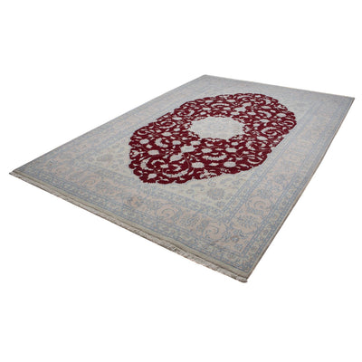 Nain Teppich 202x294cm - Perserteppich - dunkelrot