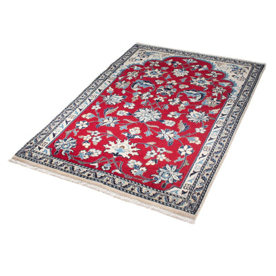 Nain Teppich 98x142cm - Perserteppich - dunkelrot