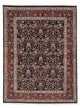 Moud Teppich 178x235cm - Perserteppich - dunkelblau