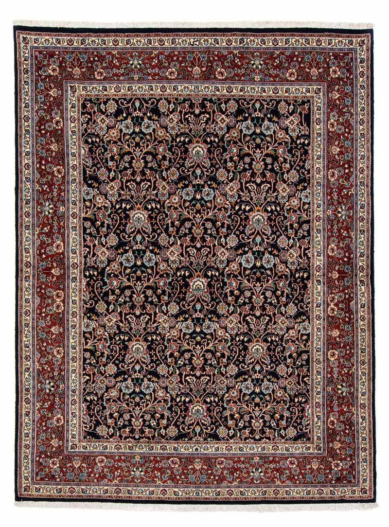 Moud Teppich 178x235cm - Perserteppich - dunkelblau