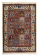 Moud Teppich 101x144cm - Perserteppich - braun