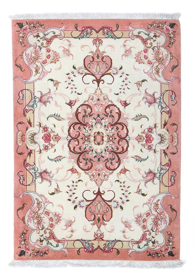 Täbriz - 50 Raj Teppich 60x90cm - Perserteppich - beige