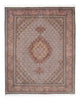Täbriz Teppich 152x198cm - Perserteppich - hellbraun