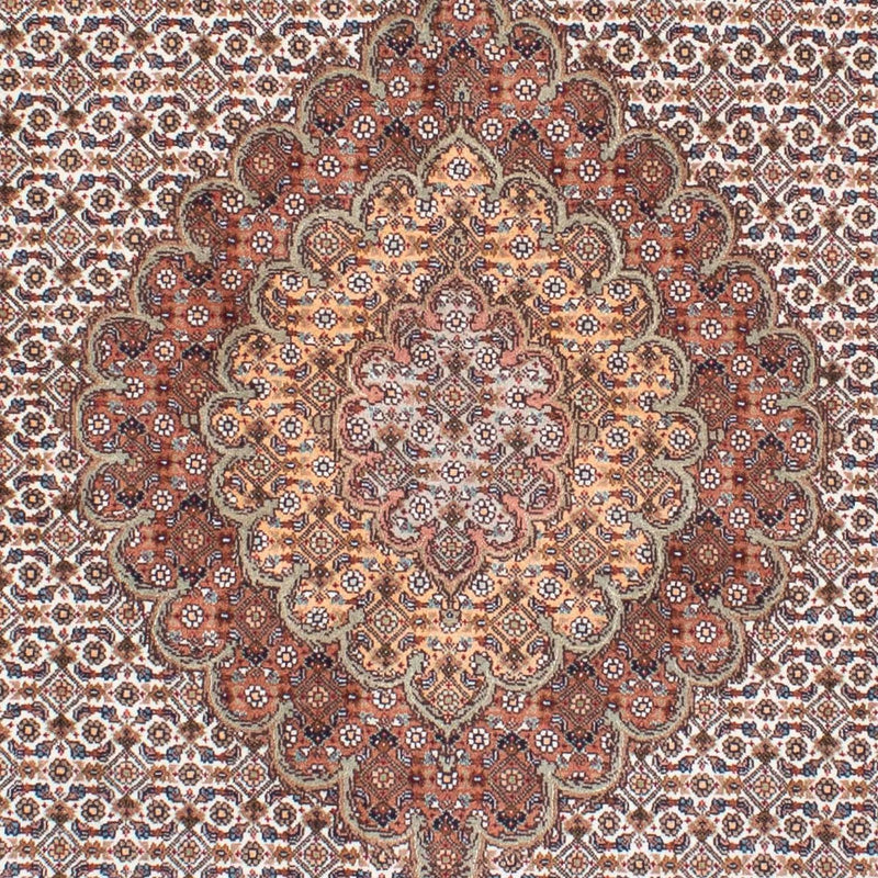 Täbriz Teppich 152x198cm - Perserteppich - hellbraun