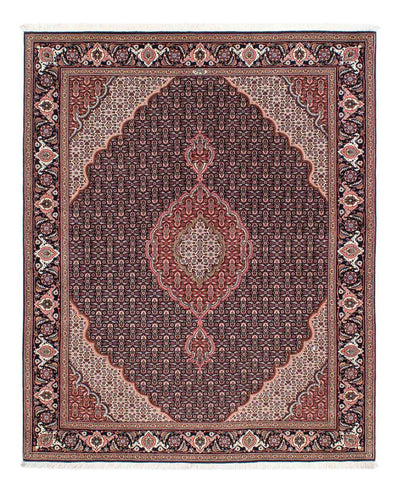 Täbriz Teppich 154x194cm - Perserteppich - hellbraun