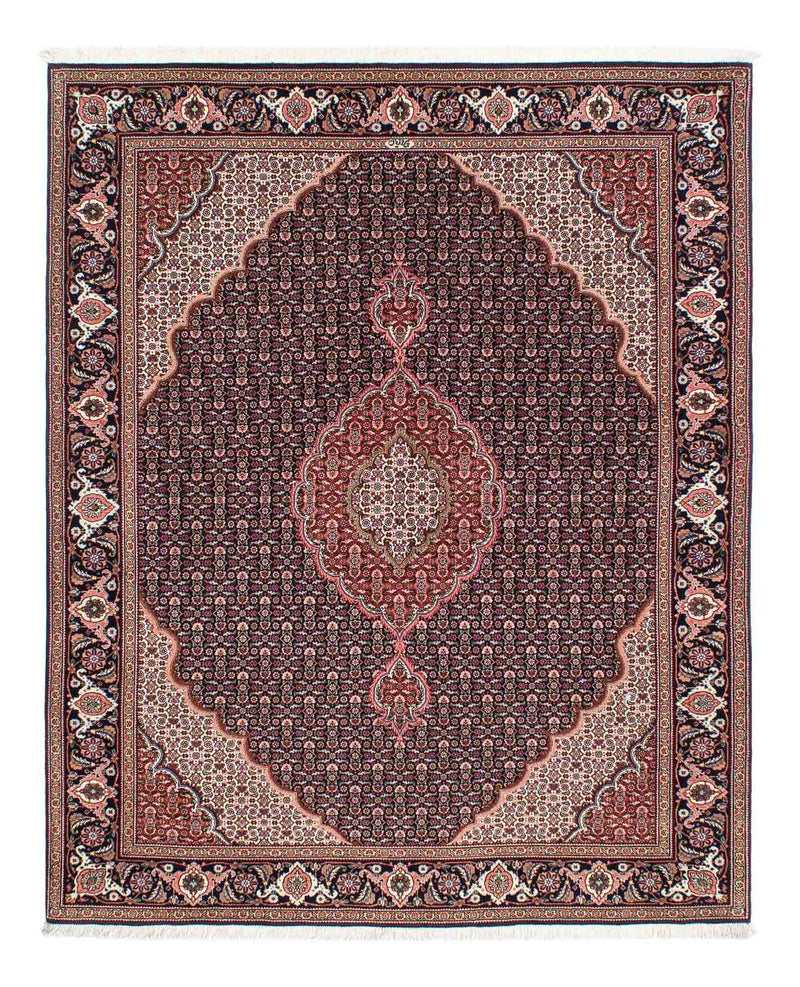 Täbriz Teppich 154x194cm - Perserteppich - hellbraun