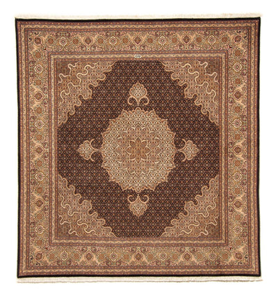 Täbriz Teppich 200x210cm - Perserteppich - hellbraun