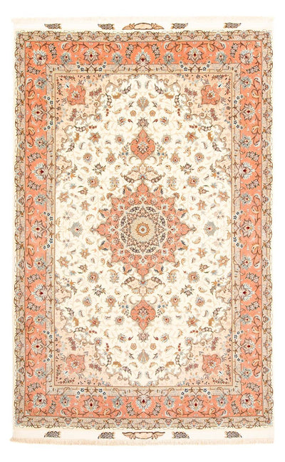 Täbriz - 50 Raj Teppich 197x300cm - Perserteppich - beige