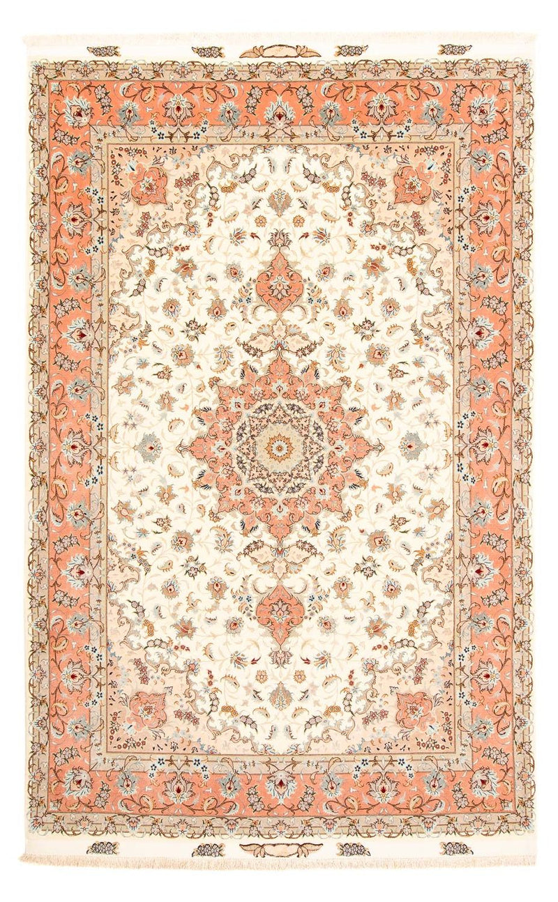 Täbriz - 50 Raj Teppich 197x300cm - Perserteppich - beige
