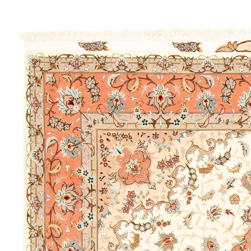 Täbriz - 50 Raj Teppich 197x300cm - Perserteppich - beige