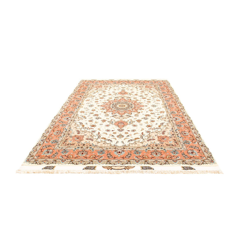 Täbriz - 50 Raj Teppich 197x300cm - Perserteppich - beige