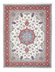 Täbriz - 50 Raj Teppich 151x198cm - Perserteppich - beige