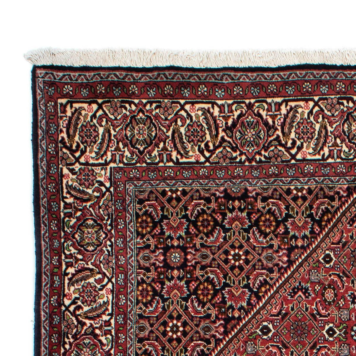 Bidjar - Zanjan Teppich 140x215cm - Perserteppich - rot