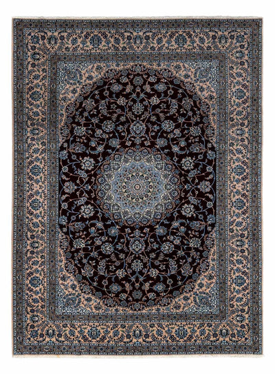 Nain - 9La Teppich 248x347cm - Perserteppich - schwarz
