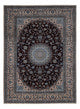 Nain - 9La Teppich 248x347cm - Perserteppich - schwarz