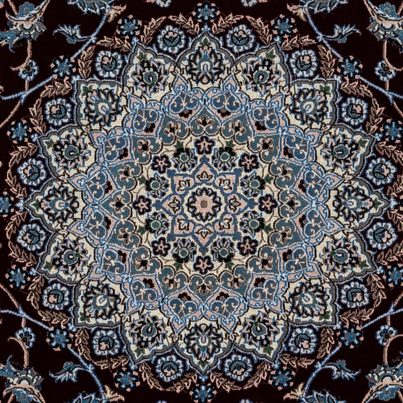 Nain - 9La Teppich 248x347cm - Perserteppich - schwarz