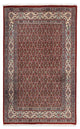 Moud Teppich 92x147cm - Perserteppich - dunkelrot